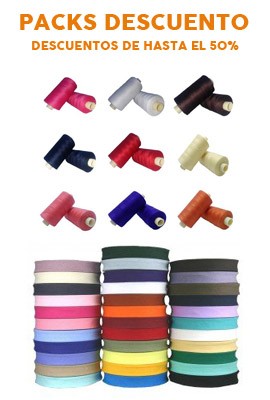 Comprar packs con descuento en Mercería Robles